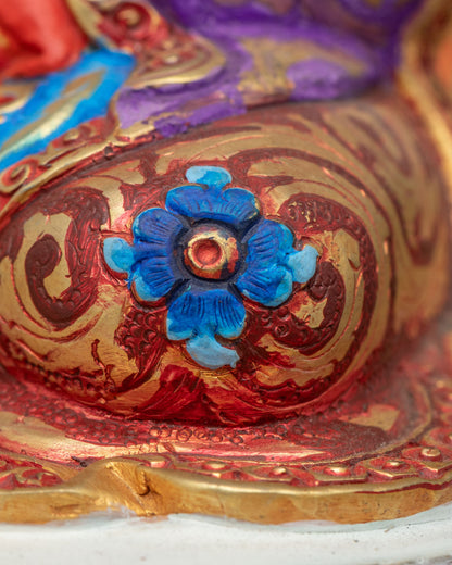 Guru Rinpoche Statue | Handcrafted Himalayan Buddhist Sculpture