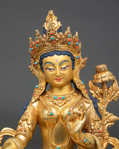 The Twenty-One Emanations of Tara – Complete 21 Tara Statue Set