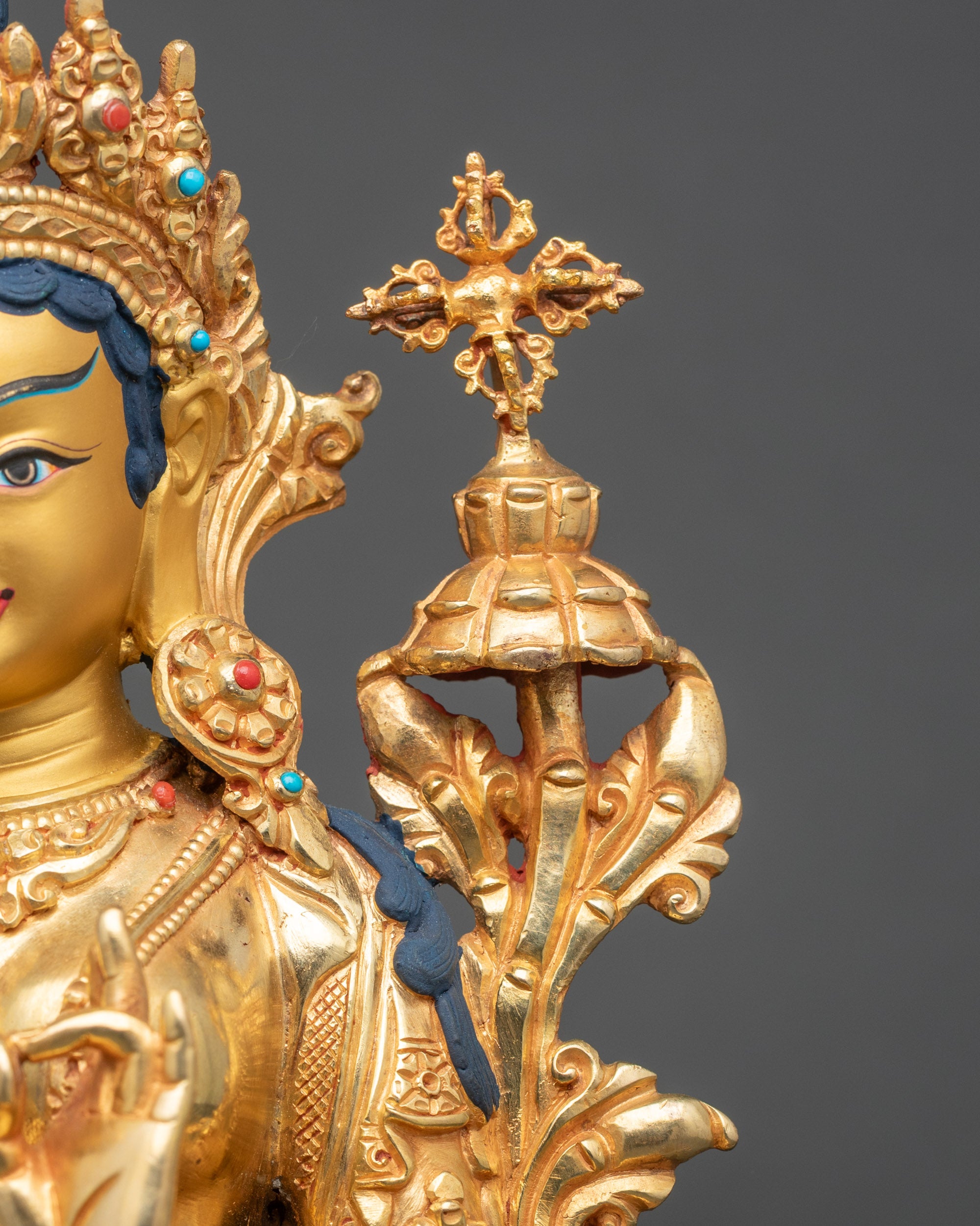 The Twenty-One Emanations of Tara – Complete 21 Tara Statue Set
