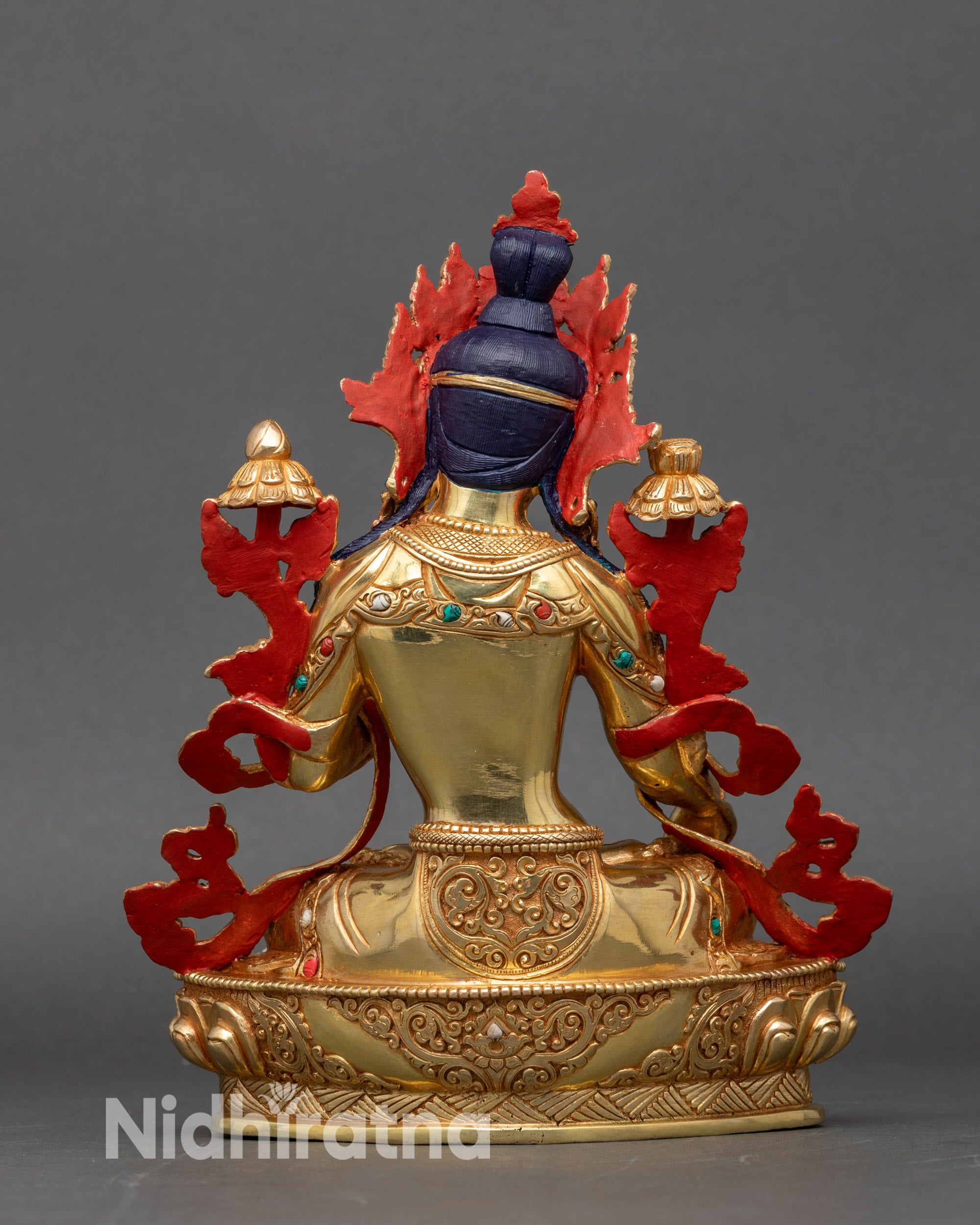 White Tara Statue for Meditation Room | Sacred Buddhist Decor