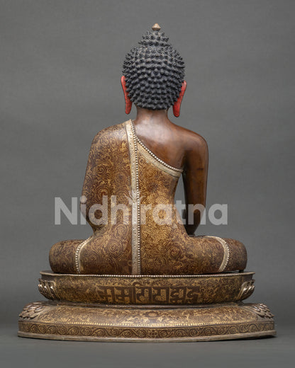 Shakyamuni Buddha Statue | Traditional Newari Craft