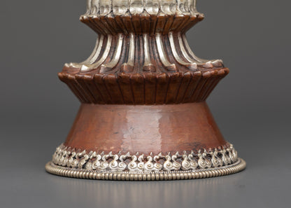Traditional Buddhist Butter Lamp | Handmade Ritual Vessel
