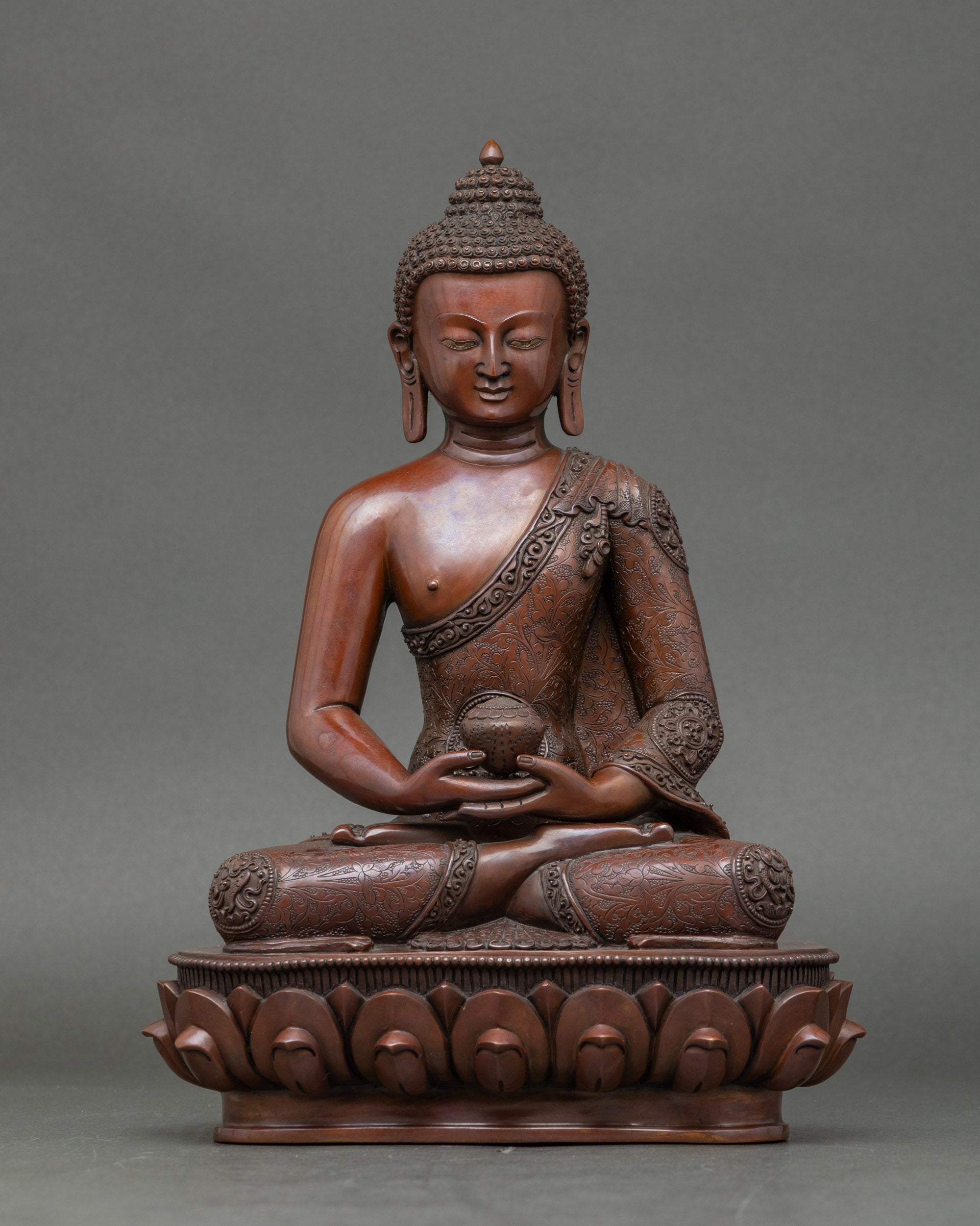 Five Dhyani Buddha Statue Set for Meditation and  Spiritual Practice