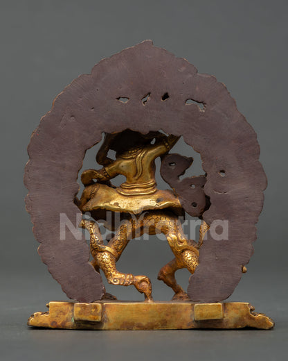 White Dzambhala Statue