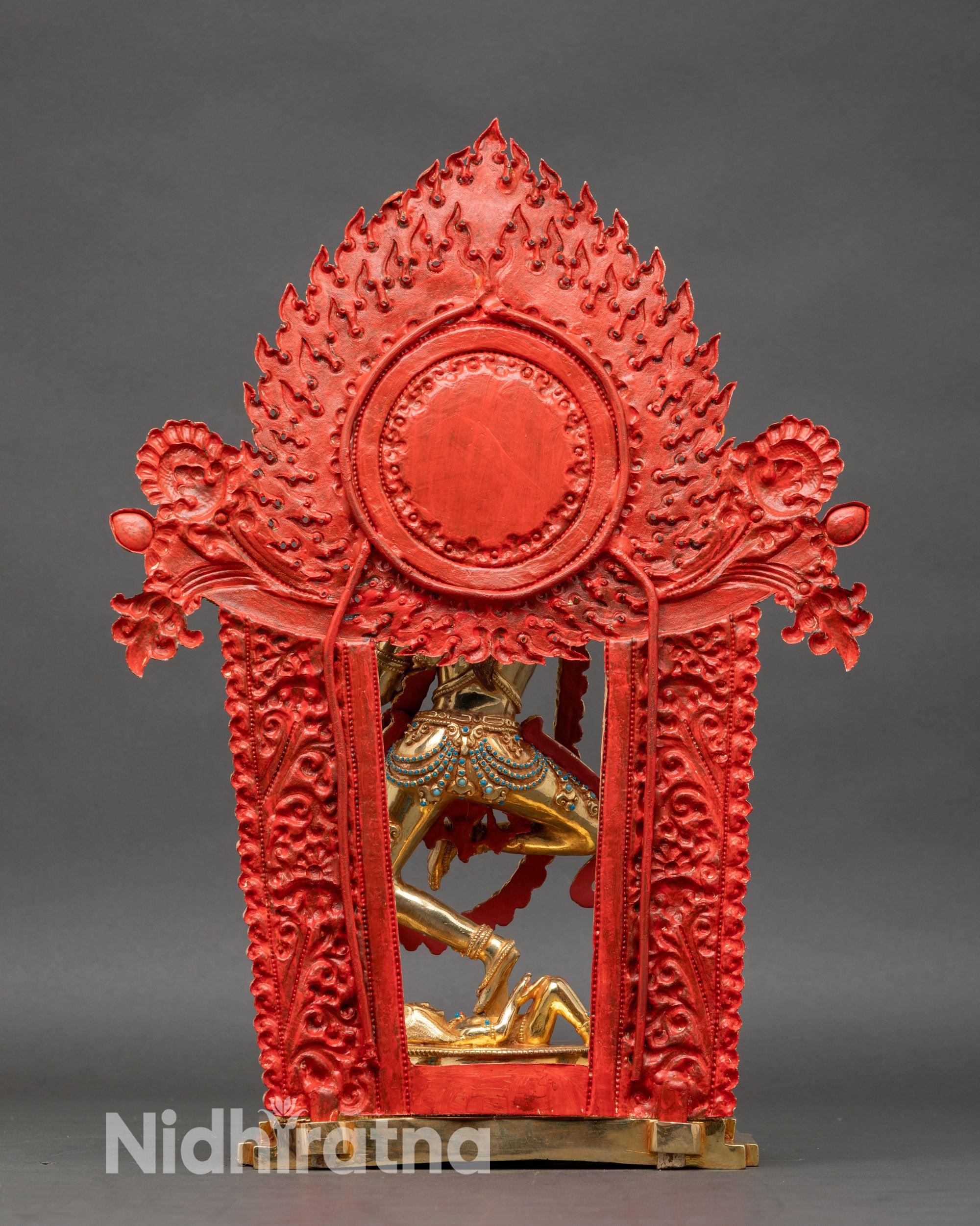 Wrathful Dorje Phagmo | Handcrafted Tibetan Dakini Sculpture