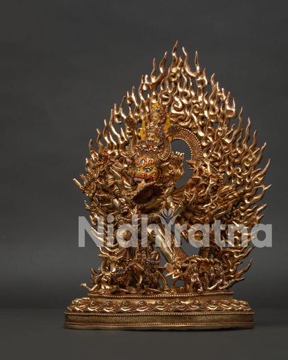 Yamantaka Statue | Traditional Newari Artisan Craft