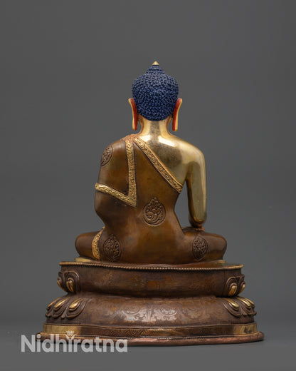 Shakyamuni Buddha Sculpture – Handcrafted Siddhartha Gautama Figure