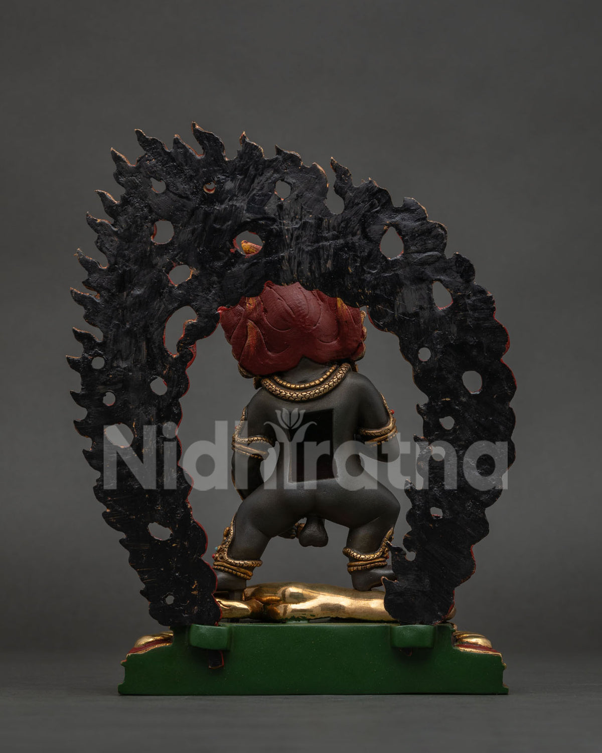 Black Dzambhala Statue
