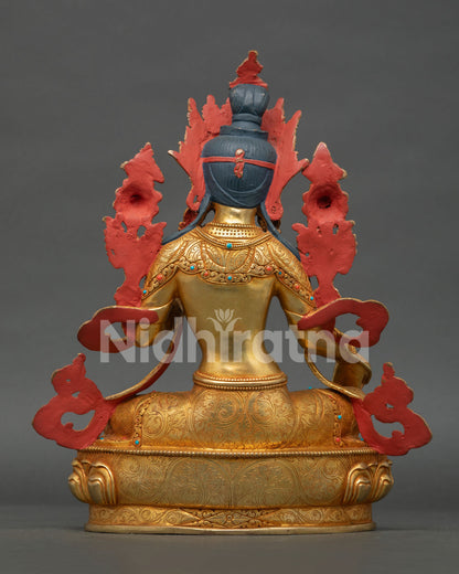 Mother Green Tara Statue | Handcrafted Art from Nepal
