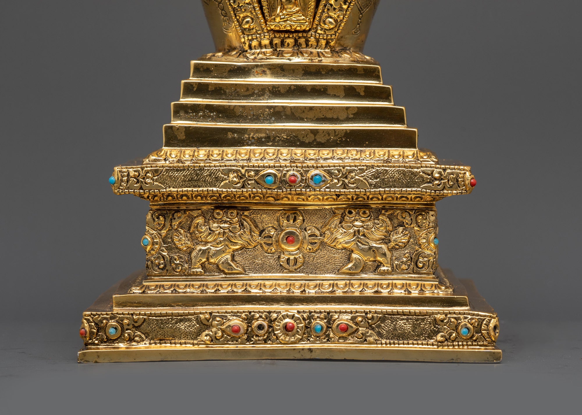 Authentic Shakyamuni Buddha Stupa | Traditional Himalayan Craftsmanship