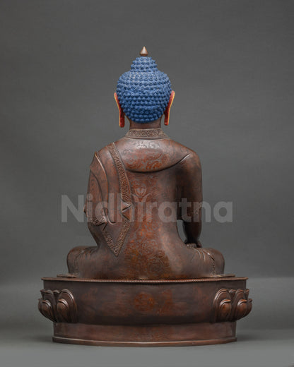Nepalese Shakyamuni Buddha Statue for Meditation