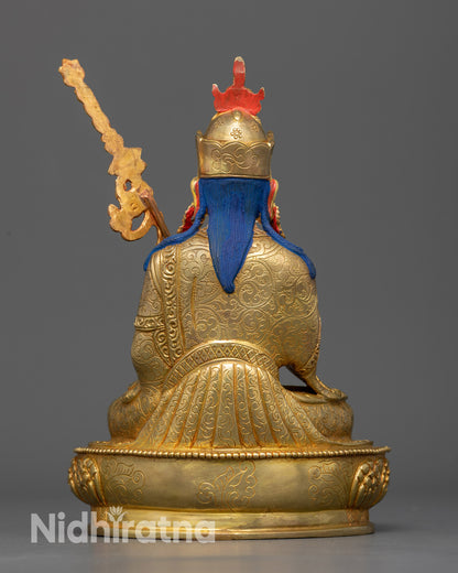 Guru Rinpoche: The Lotus Master in 24K Gold