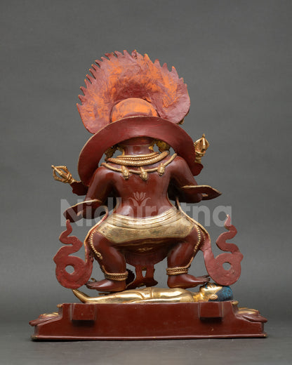 Shakya Mahakala Statue – Tibetan Buddhist Religious Artwork