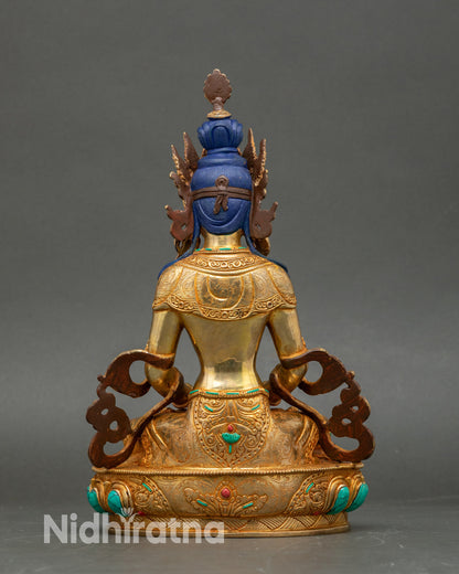 Handmade Amitayus Buddha Statue | Tibetan Long Life Deity