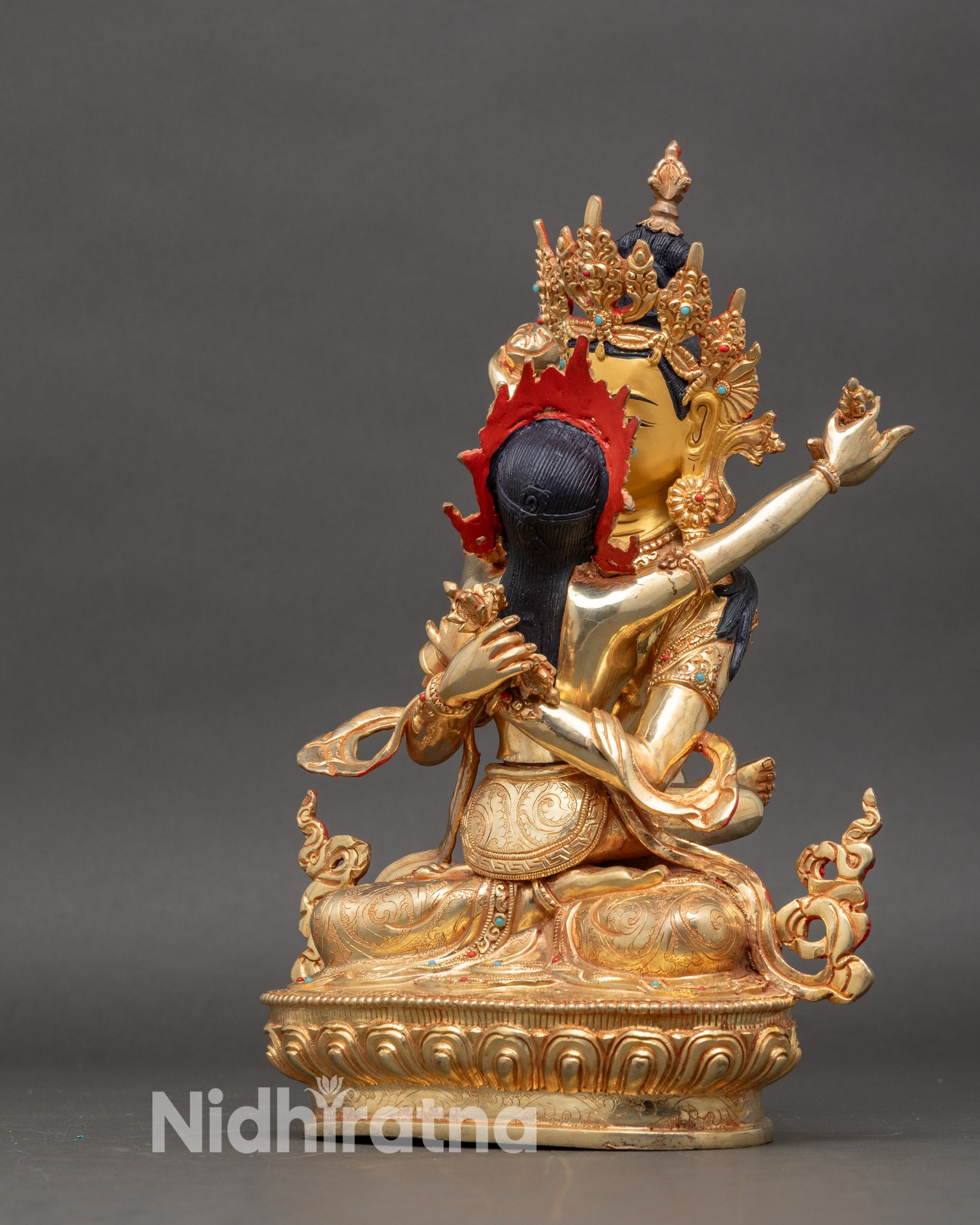 Vajradhara and Consort Statue for Spiritual Harmony