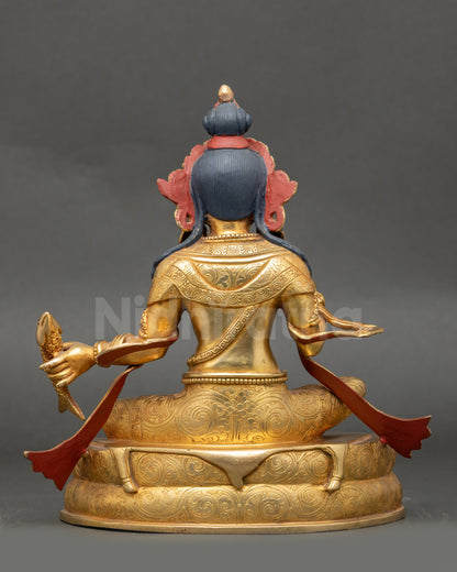 Handmade Set of Tilopa and Naropa Statue for Spiritual Practice