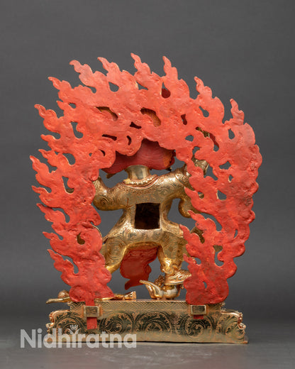 Begtse Chen Sculpture – Handmade Himalayan Copper Art