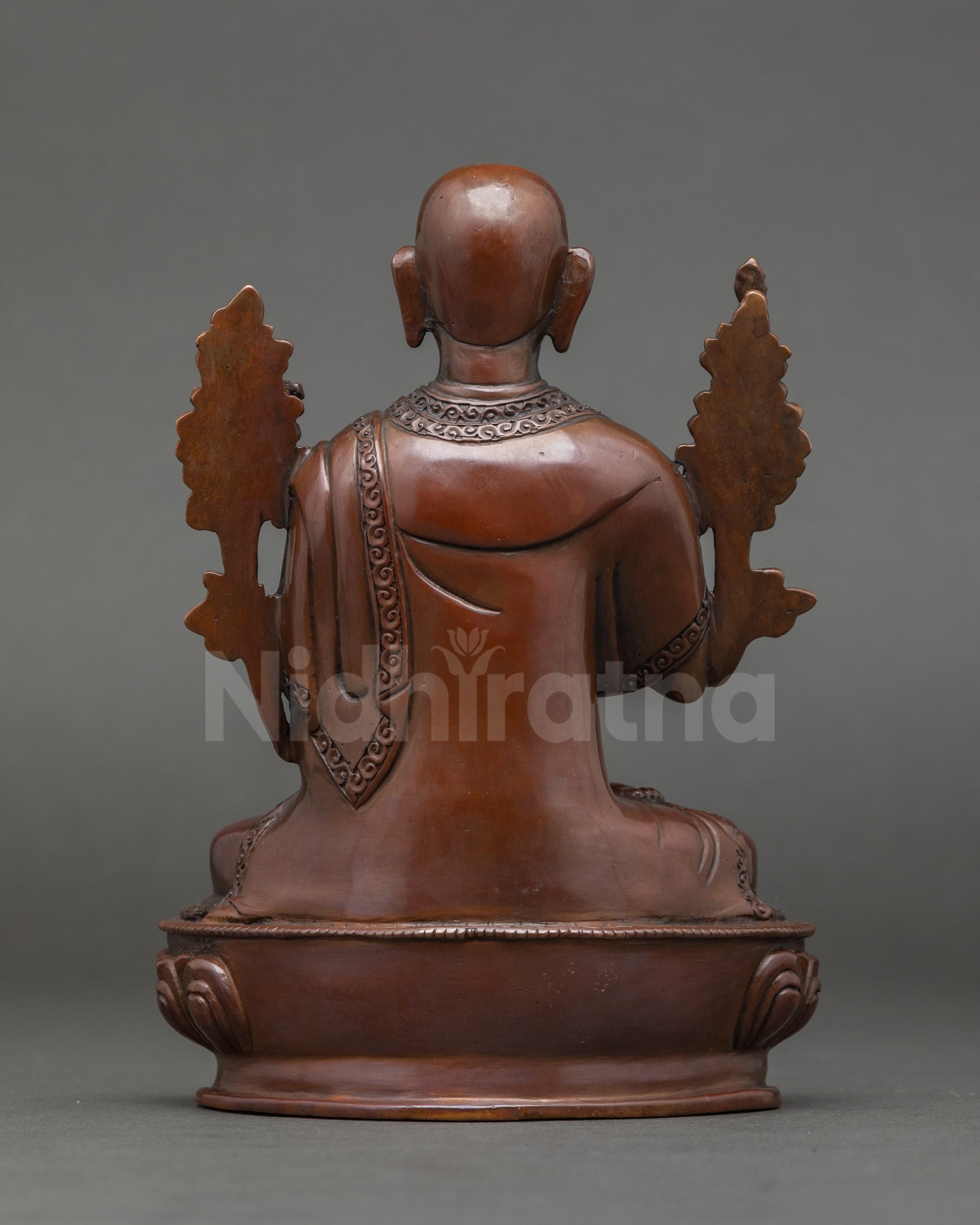 Je Tsongkhapa Statue Set | Himalayan Handcrafted Buddhist Art