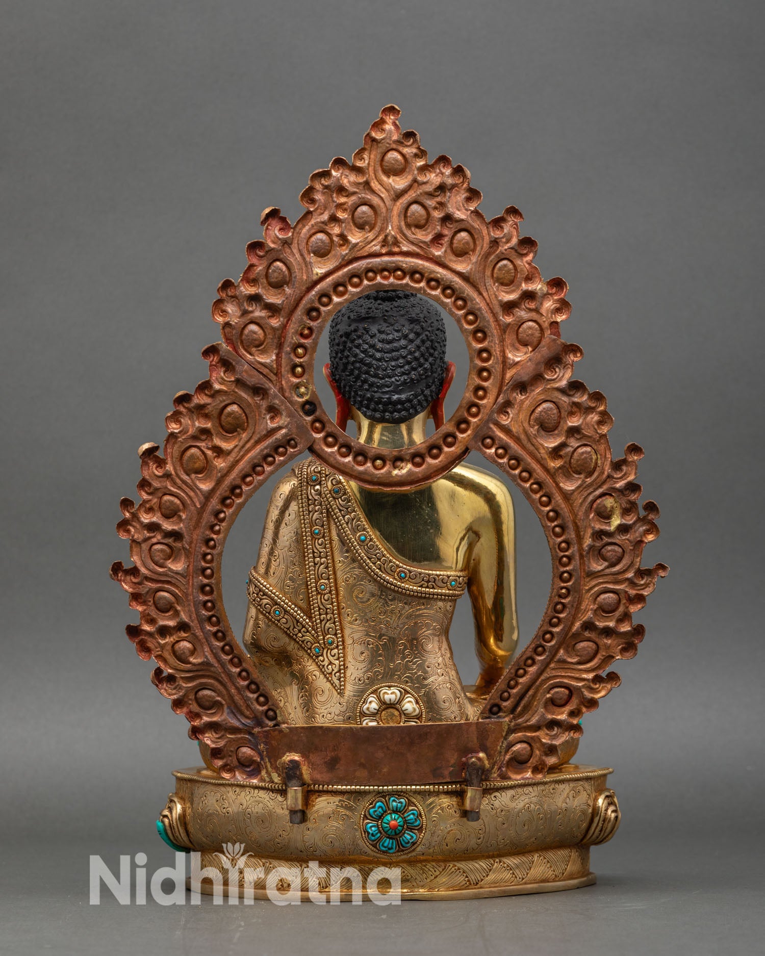 Buddha Shakyamuni with Disciples | Himalayan Sacred Sculpture
