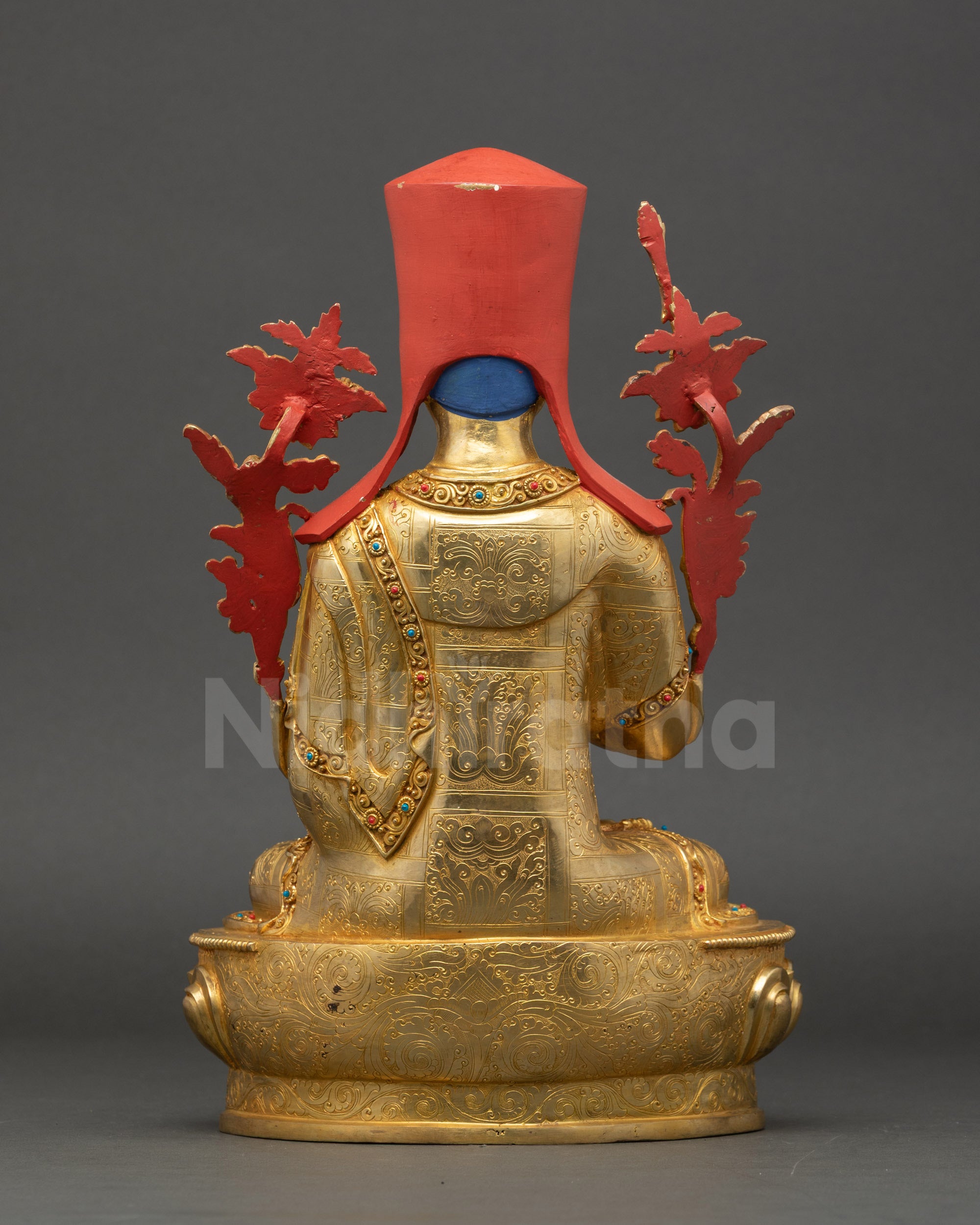 Enlightened Teacher Tsongkhapa Statue | Nepalese Lost-Wax Craft