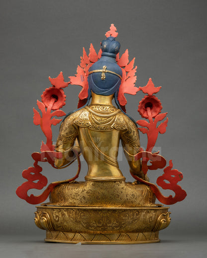 White Liberator Sita Tara Sculpture | Spiritual Protector & Healer