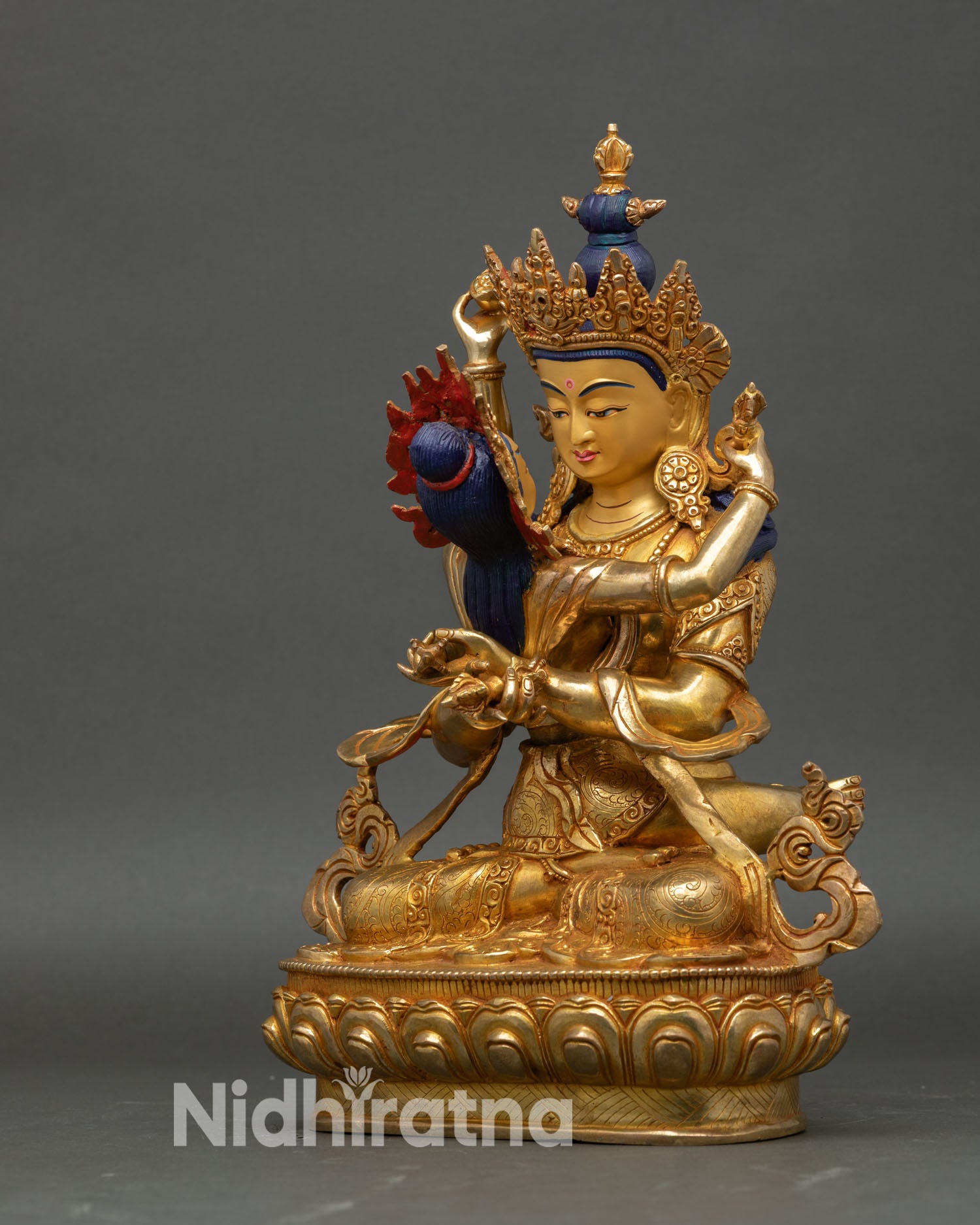 Vajradhara and Consort | Himalayan Spiritual Sculpture