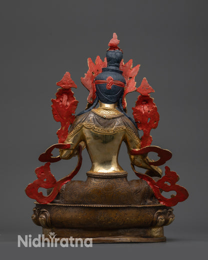 Green Tara Statue