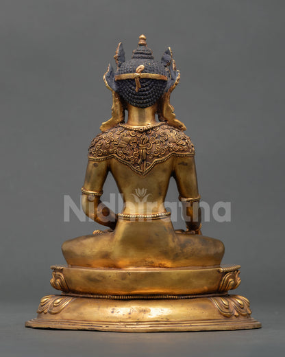 Crown Shakyamuni Buddha Statue