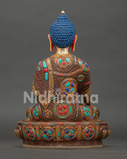 Shakyamuni Buddha Statue from Nepal | Buddhist Meditation Idol