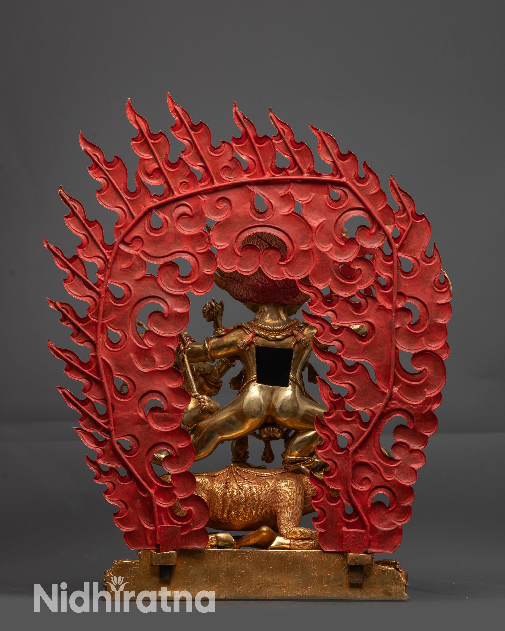 Yamantaka Consort Statue | Wrathful Form of Manjushri