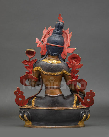 Green Tara Statue