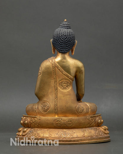 Shakyamuni Buddha Enlightenment Statue | Meditation Art