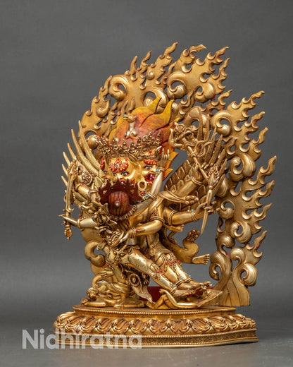 Hayagriva Sculpture | Himalayan Deity for Spiritual Clarity