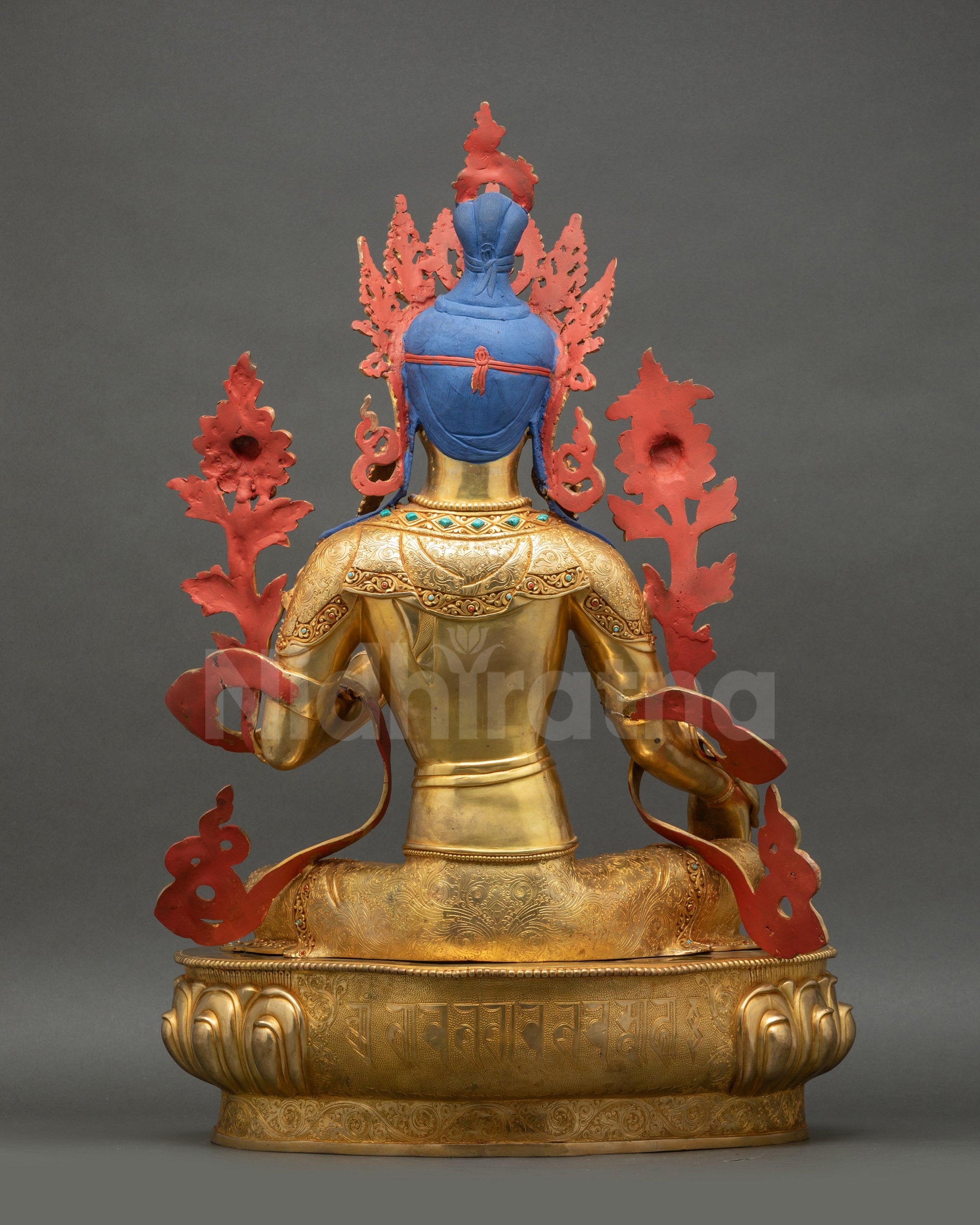Green Tara Statue | Spiritual Guardian and Meditation Altar Figure