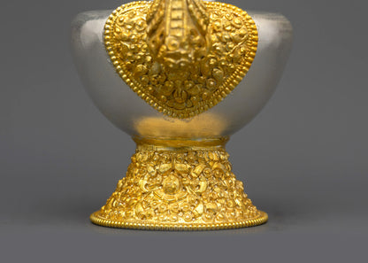 Tibetan Bhumba Set | Handcrafted Buddhist Water Offering Vessels