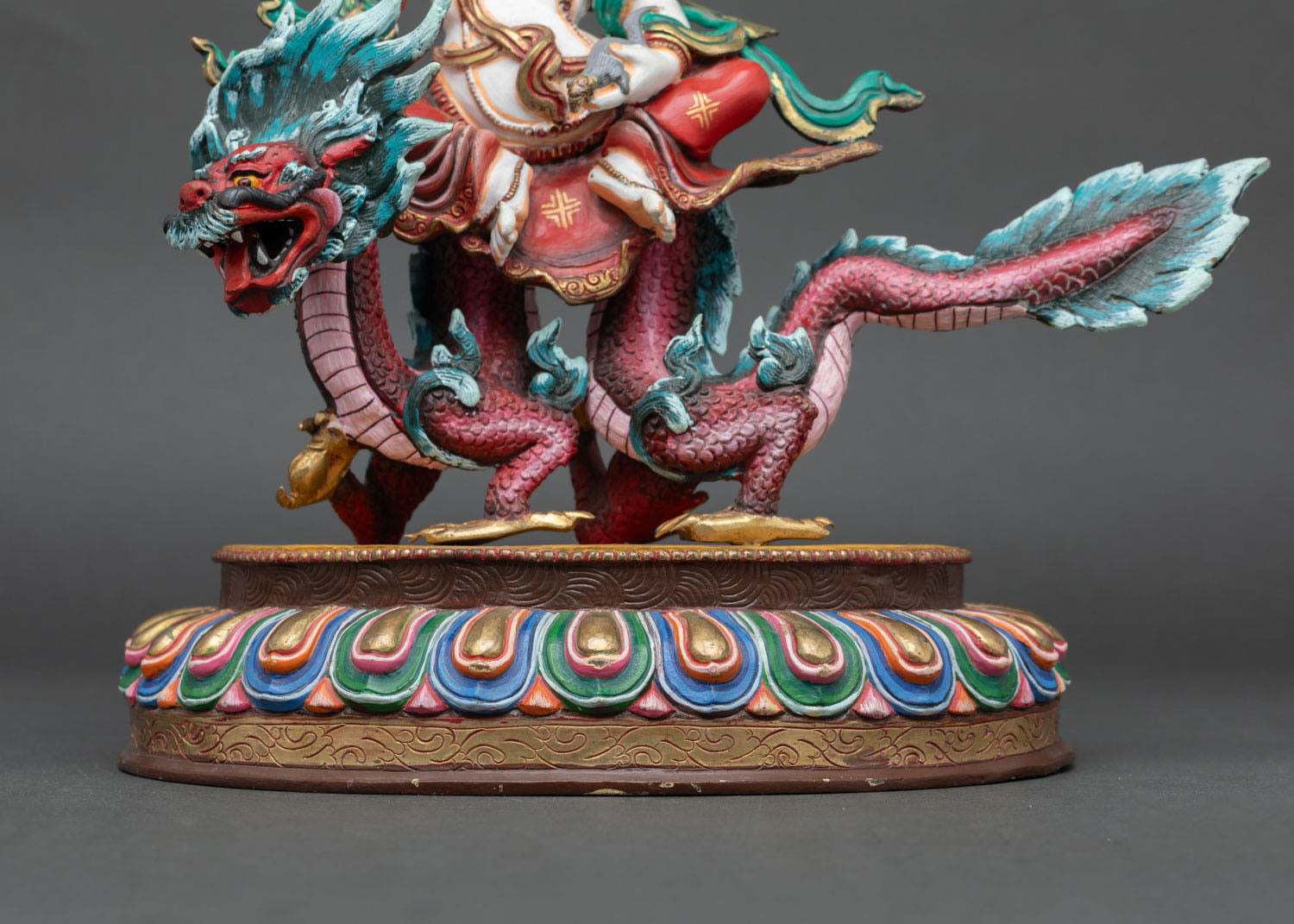 White Dzambhala Statue
