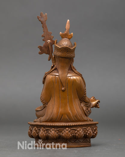 Guru Rinpoche Statue from Nepal | Handmade Padmasambhava Buddhist Art