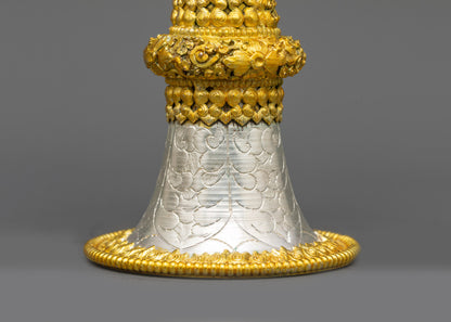Serkyem Offering | Authentic Tibetan Altar Offering Vessel