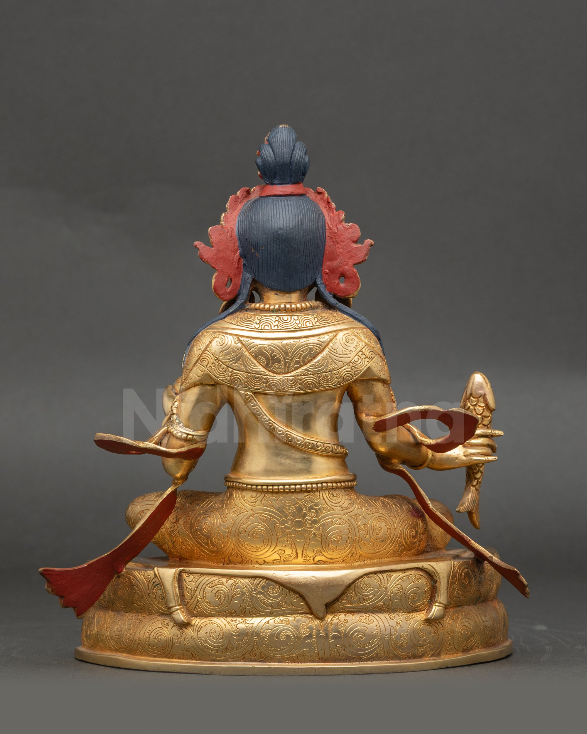 Handmade Set of Tilopa and Naropa Statue for Spiritual Practice