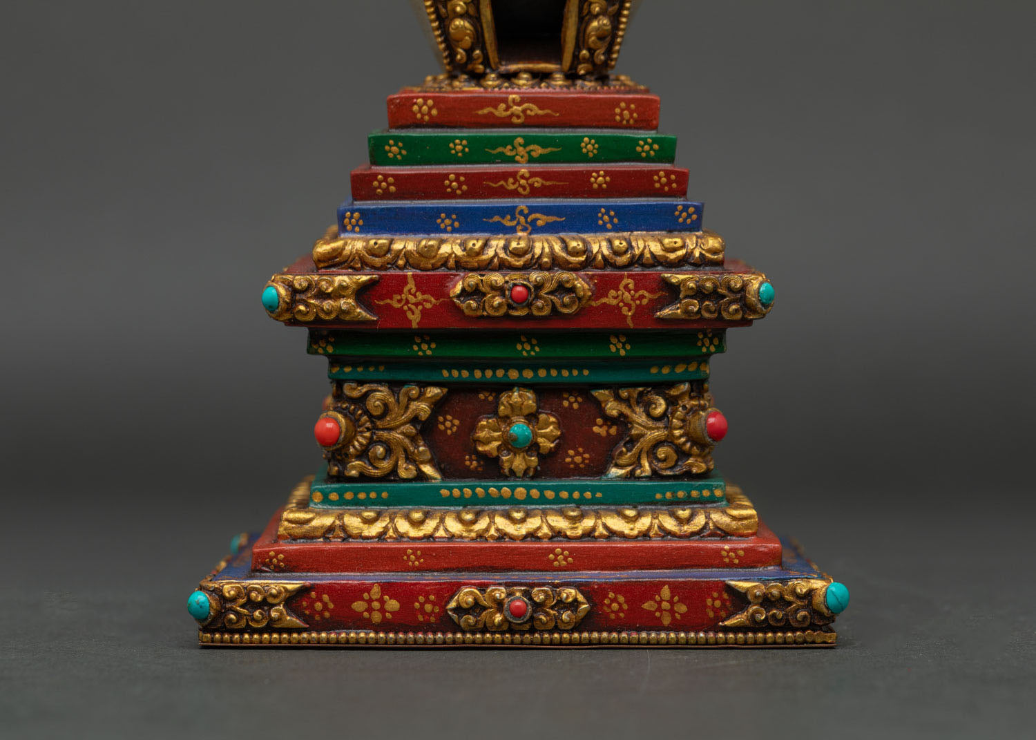 Traditional Stupa for Buddhist Meditation Spaces