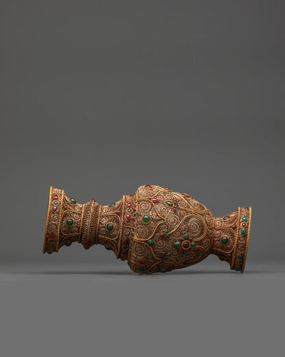 Shop Ceremonial Flower Vase | Authentic Nepalese Craft