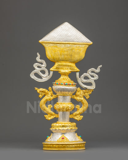 Astamangala Set for Tibetan Offering Rituals