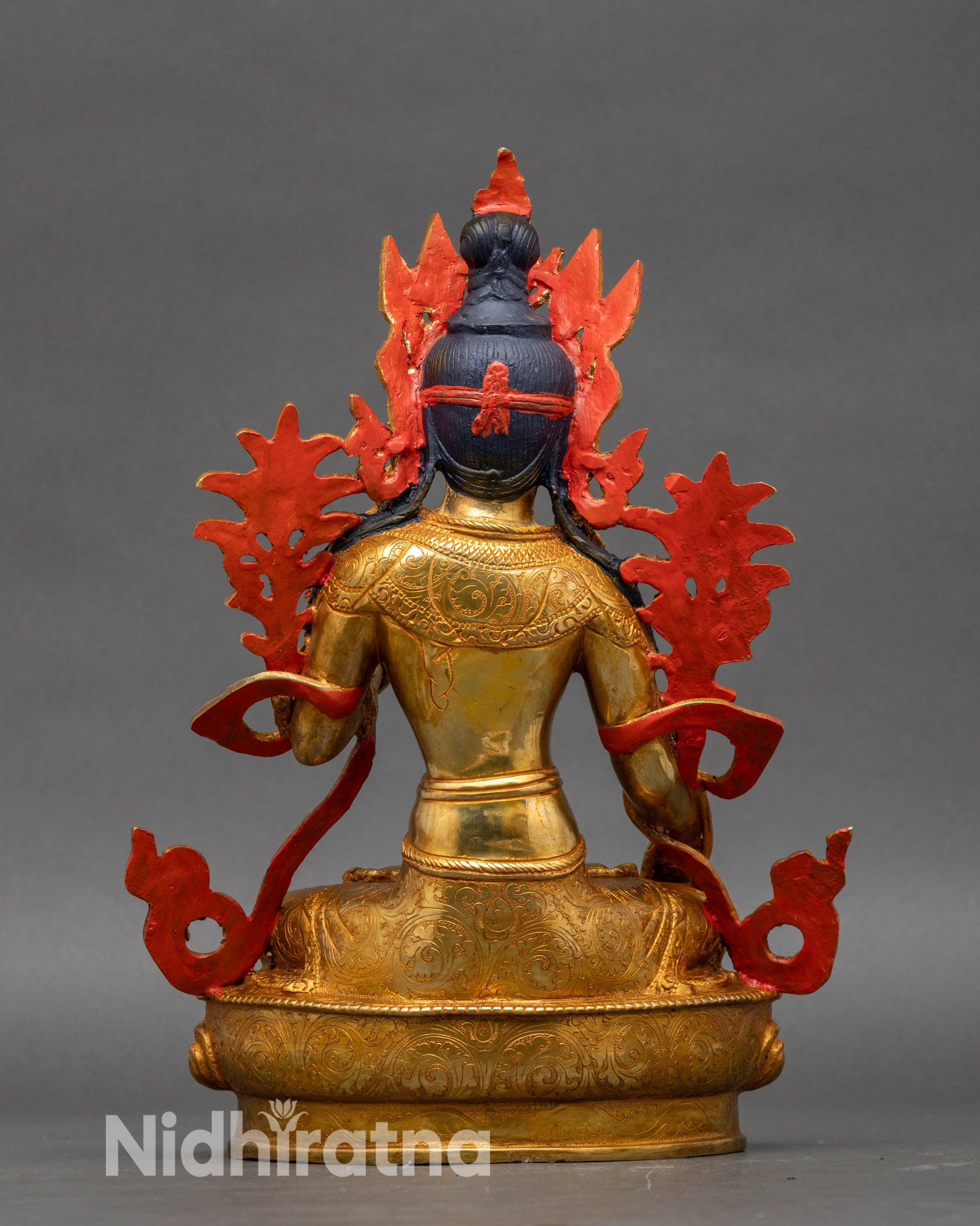 White Tara Copper Sculpture | Handcrafted Nepalese Buddhist Figurine