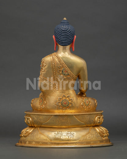 Buddha Shakyamuni Statue | Hand-Carved Buddhist Artwork