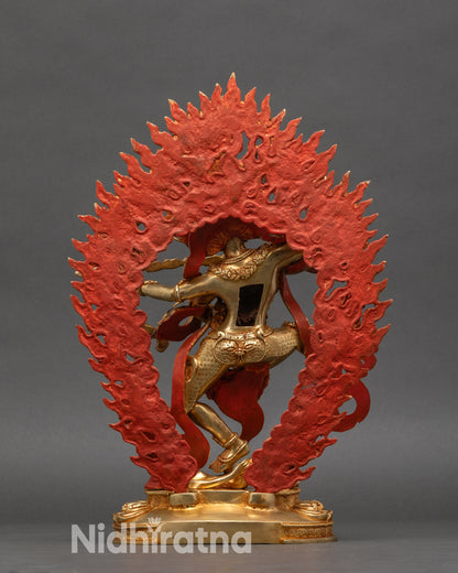 Handcrafted Kurukulla Sculpture |  Goddess of Passion & Power