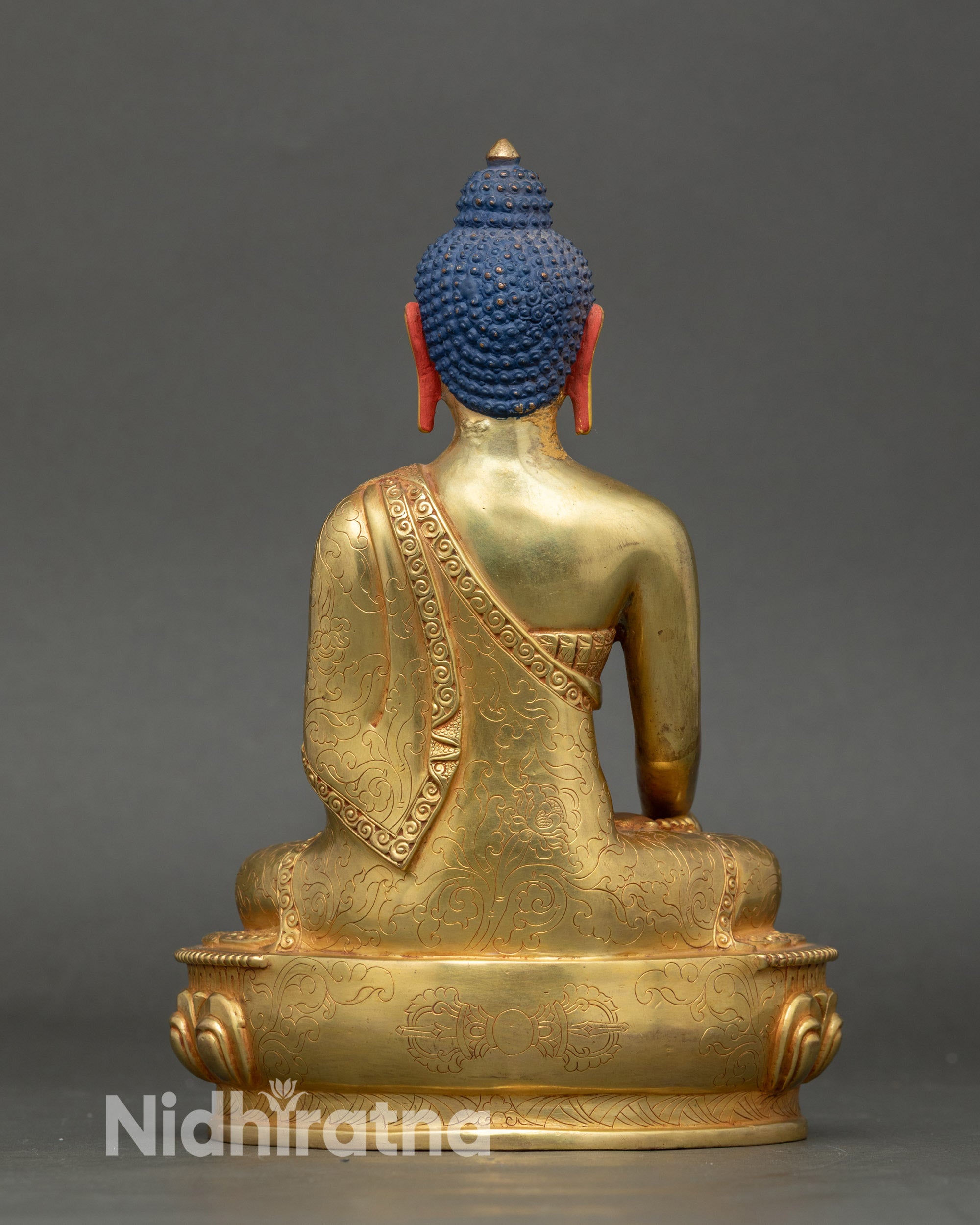 Shakyamuni Buddha Meditation Statue | Tibetan Buddhist Artwork