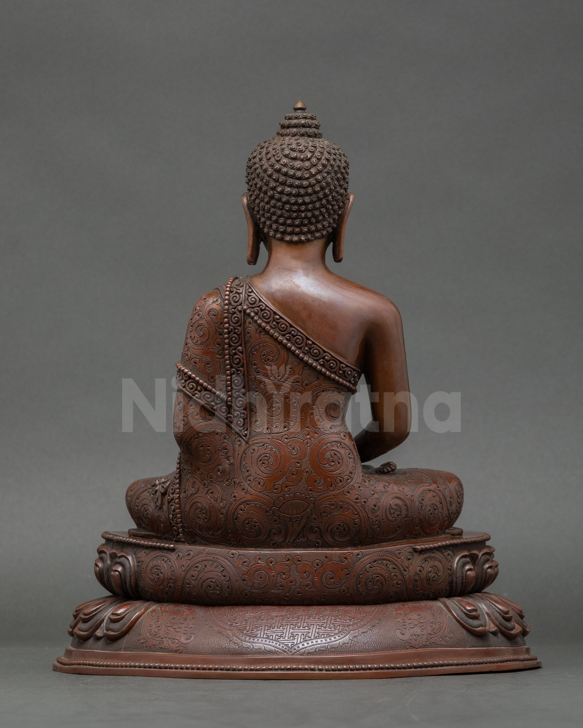 Triple Buddha Statue Set | Handcrafted Himalayan Spiritual Sculpture