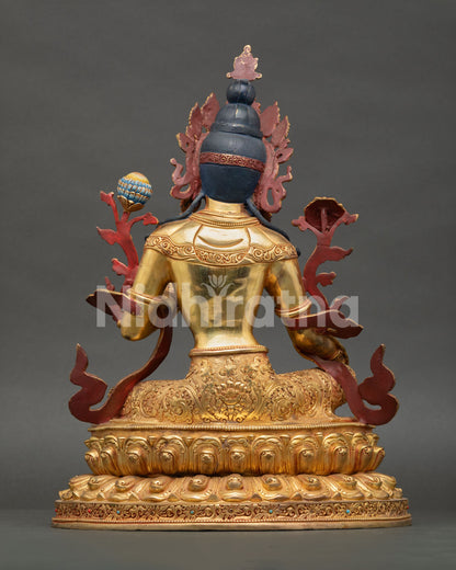 Green Tara Statue