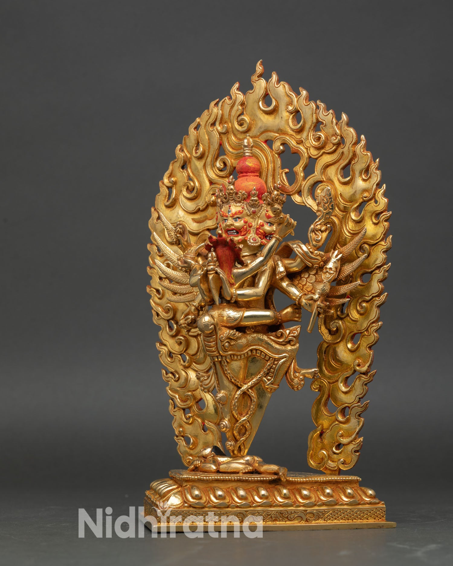 Vajrakilaya Statue | Sacred Union Deity for Vajrayana Practice