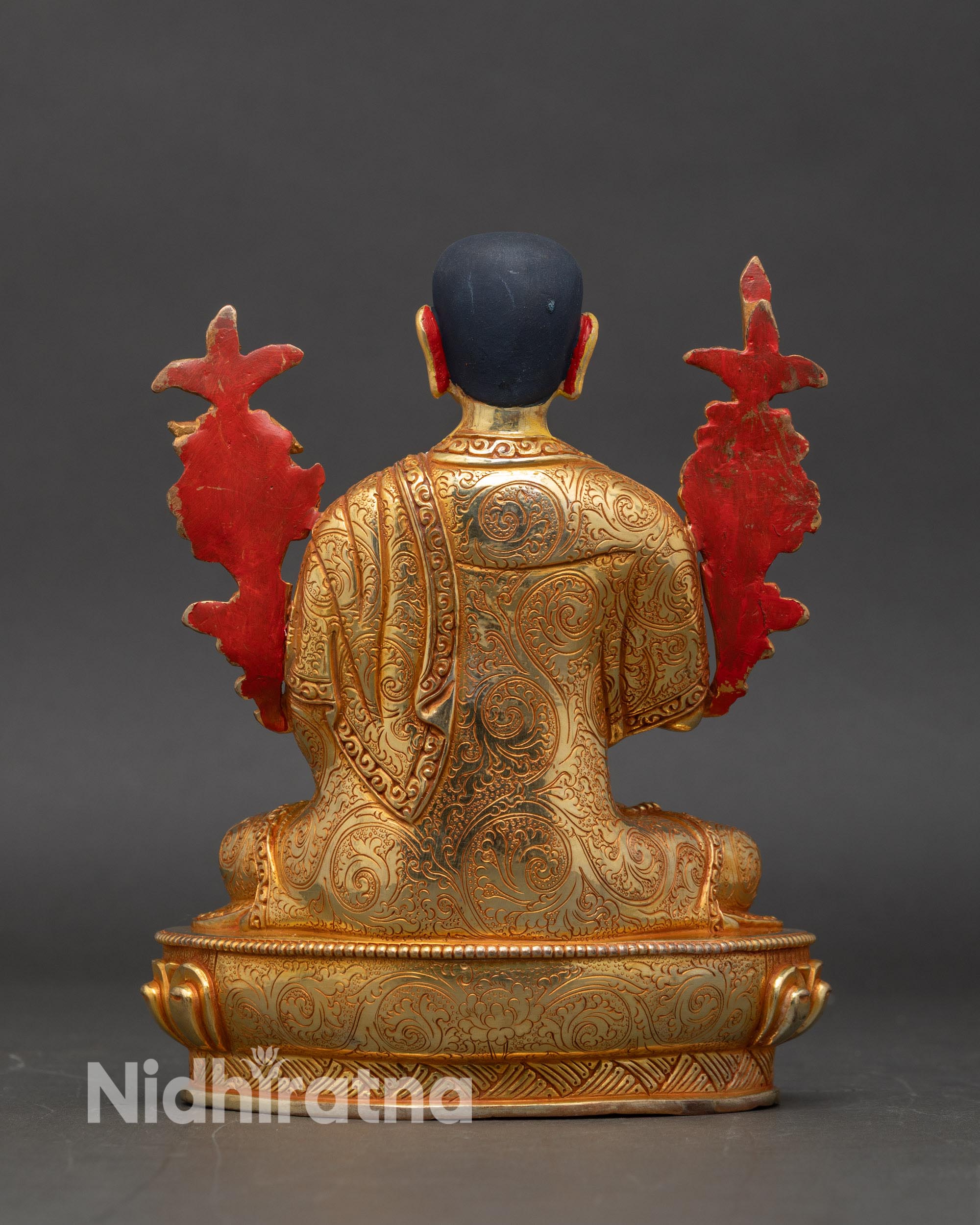 Lama Tsongkhapa Statue Set | Himalayan Sacred Artwork
